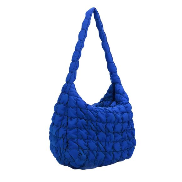 Quilted Puffer Tote Bag Large Quilted Tote Bag Lhtweht Quilted Carryall ;) - Picture 1 of 6